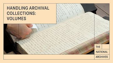 Research Tips: How to Handle Volumes in The National Archives