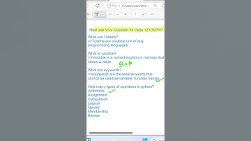 Most Asked Viva Questions for Class 12 CS/IP/IT | Exam Tips