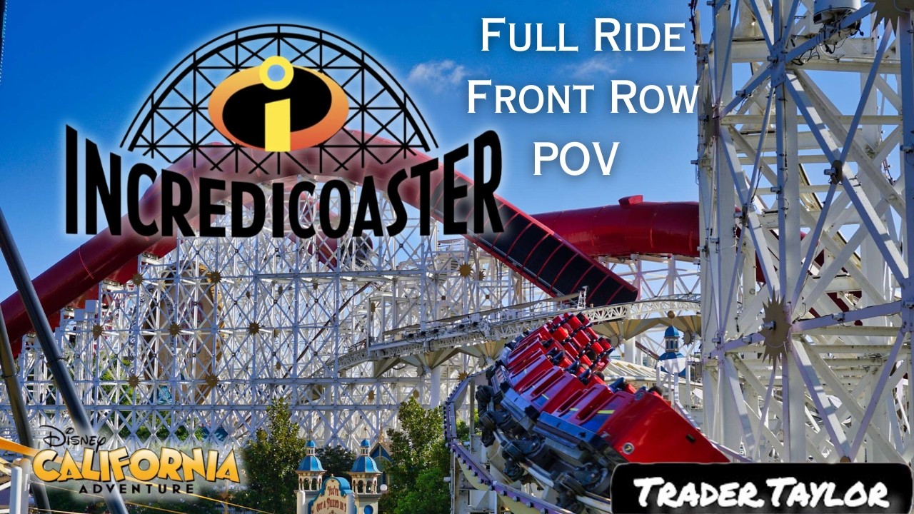 FULL Ride POV - Incredicoaster at Disney California Adventure [4K ...