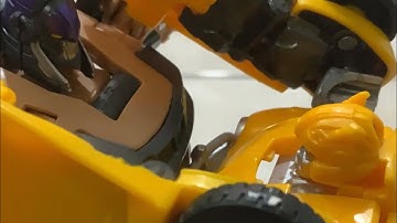 Transformers ROTB || bumblebee vs night bird stop motion