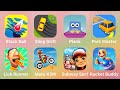 Stack Ball, Sling Drift, Plank, Park Master, Lick Runner, Moto X3M, Subway Surf, Rocket Buddy