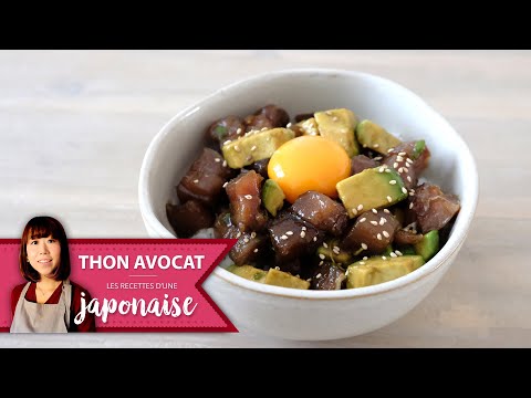 recette-le-riz-au-thon-cru-et-à-l'avocat-|-les-recettes-d'une-japonaise-|-cuisine-japon