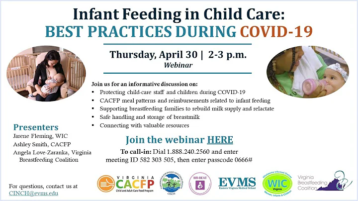 Webinar Infant Feeding and Child Care: Best Practices During COVID 19_ April 30, 2020