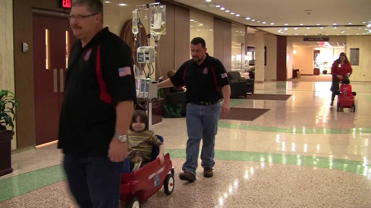 Cozad Fire Dept. Donations to The Nebraska Medical Center YouTube