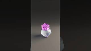 Blender Soft Body Simulation | Blender | Blender 3d Simulation | Jelly | Ice #blender #shorts