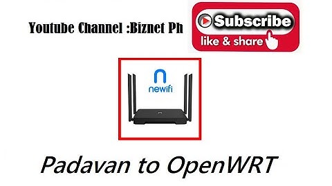 Newifi3 D2 Padavan to OpenWRT Firmware