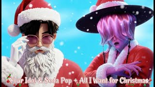 Saja Boys – K-Pop Demon Hunters Music | Your Idol & Soda Pop + All I Want for Christmas