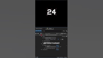 How to make an Animated Number Counter in Adobe After Effects