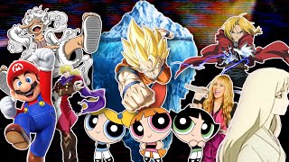 the lost Anime iceberg