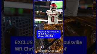 Report: Louisville WR Chris Bell ahead of schedule in his rehab #NFL #SuperBowl #Shorts