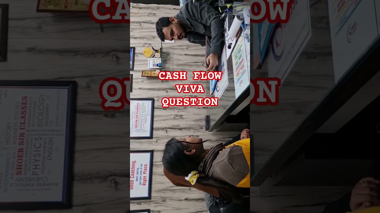 Viva Questions from Cash Flow Statements #shorts #viva #class12viva #shoeb_sir_classes