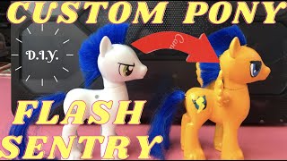 Custom My Little Pony Flash Sentry