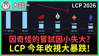 【魚丸大談】LCP 收視大跌又全球墊底！原因是什麼？需要破釜沉舟的改變？ #LCP2026