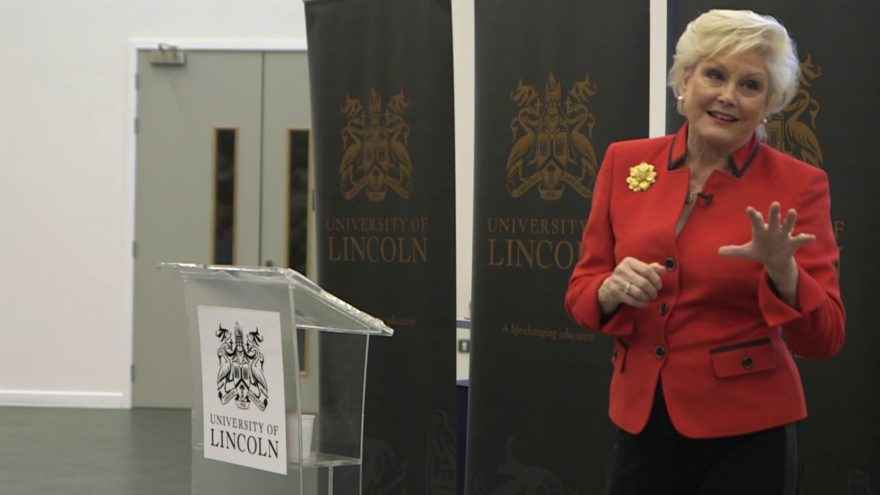 Great Lives Lecture: Angela Rippon | University of Lincoln