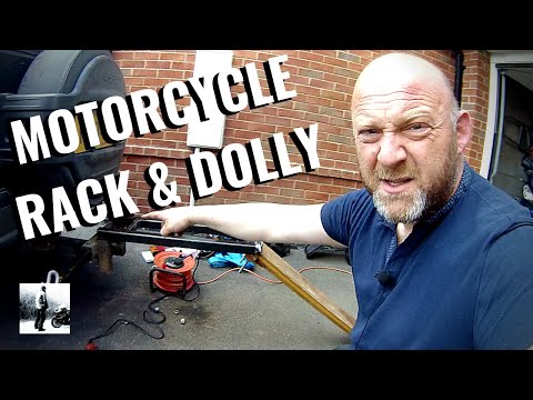 How To Transport A Motorcycle By Car - Motorcycle Carrier Rack - Bike Dolly