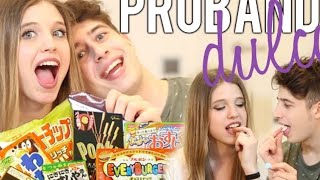 PROBANDO DULCES JAPONESES con tekendo | Laia Oli