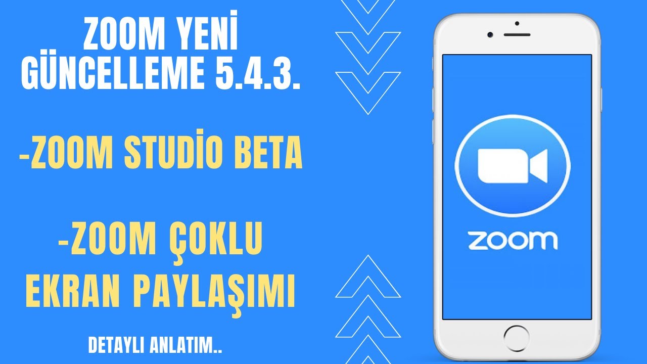 ZOOM YENİ GÜNCELLEME   ZOOM EKRAN PAYLAŞIMI  ZOOM STUDİO BETA