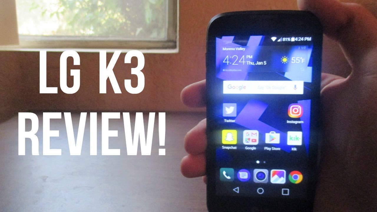 LG K3 Review (Virgin Mobile) - YouTube