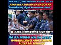 Mga Senator Napikon sa Limang Pulis Pinakulong sa Senado