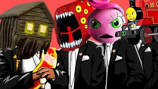 House Head & Train Eater & Mommy Long Legs & Chuk Chuk Rail Gadi - Coffin Dance Song Cover