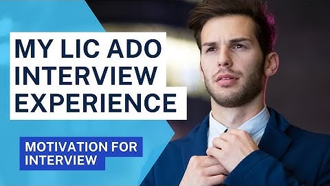 My LIC ADO INTERVIEW Experience ~ must watch #licado #lic #govtjob #licadoresult2023 #licinterview