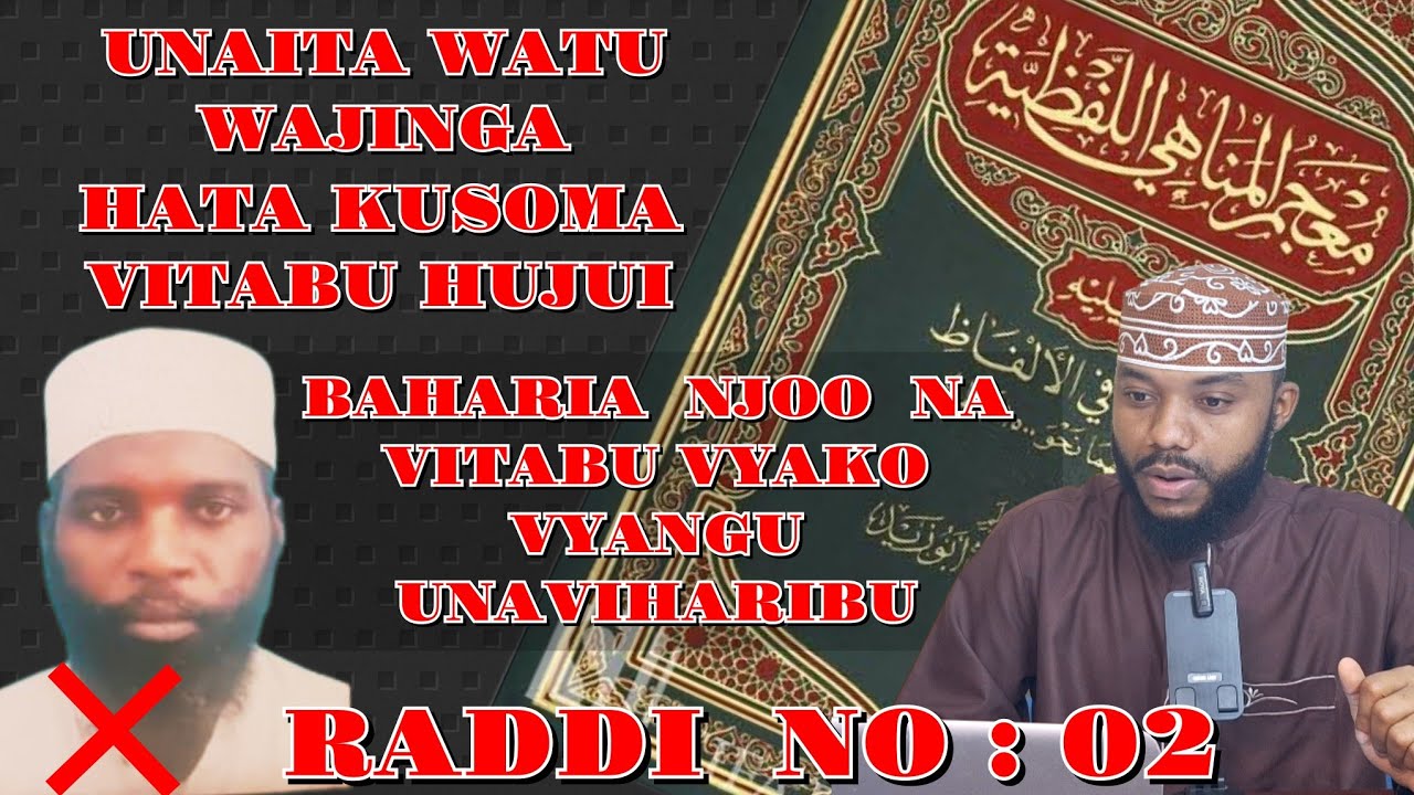 MAFUTA NILIKWAMBIA UNABAHATISHA HUJUI VITABU UKAJIFANYA KIBURI || Muhammad Bachu.