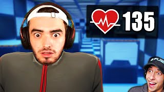 DEATHRUN... but with a Heart Rate Monitor!! (Fortnite Creative Mode)