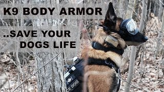 LOF // K9 Body Armour Can Save Your Dog's Life