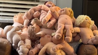 HUGE Cabbage Patch Kid Doll Haul saved from old Barn!