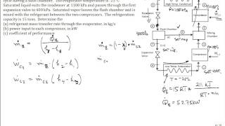 Calc MultiStage Refrigeration with R134a