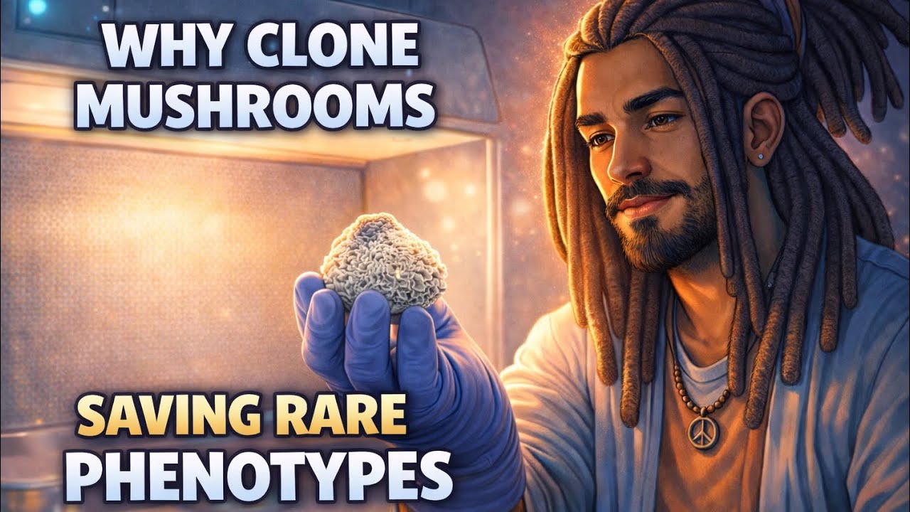 Why Clone Mushrooms | Preserving a Rare Gill-Ball Mutation