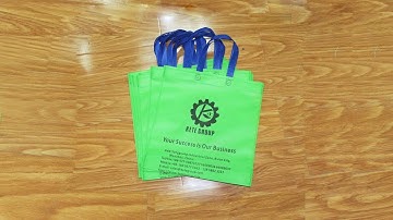 Non Woven Soft Loop Handle Bag Making Machine