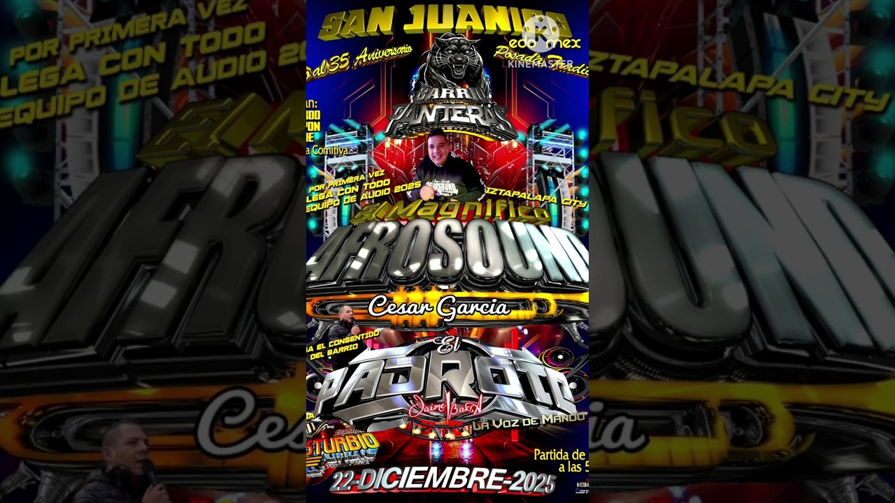 CUMBIA SEXI - SONIDO DISTURBIO BARRIO PANTERAS SAN JUANICO 22 DICIEMBRE 2025