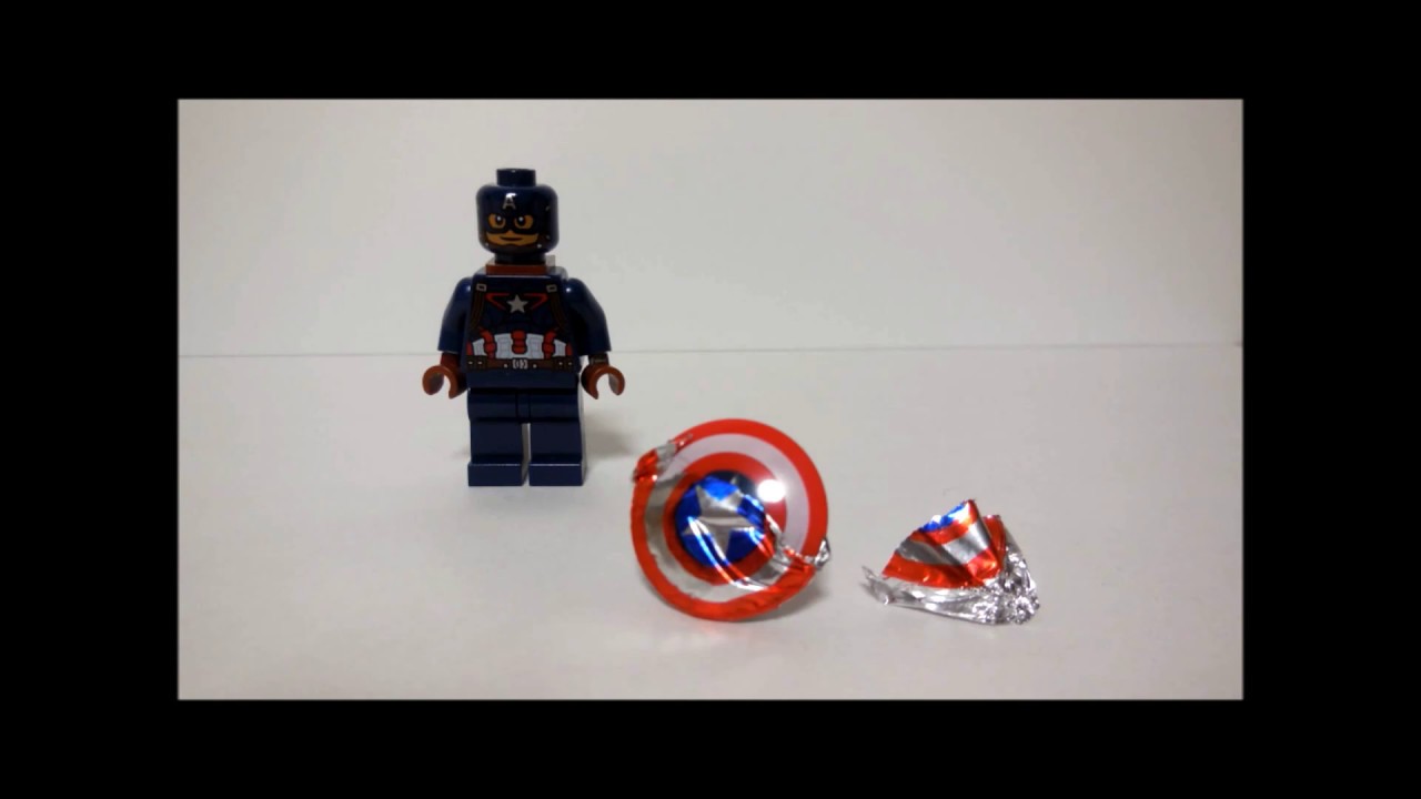 Lego Captain America S Shield Metallic Ver レゴ キャプテン アメリカのシールドのメタリックver 製作方法 Youtube