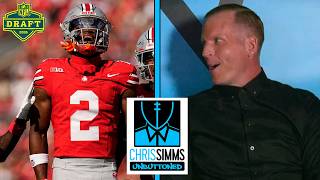 INSTANT REACTION: Cowboys move up one pick for Caleb Downs | Chris Simms Unbuttoned | NFL on NBC