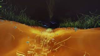 Pause in Processing – Radiance of Currents (Bioluminescent Ocean Drift) | Official Visualizer