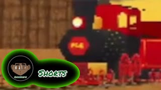 Quawn Plays Moments Yoshi using the Golden Mushroom to pass by a train in Mario Kart 64