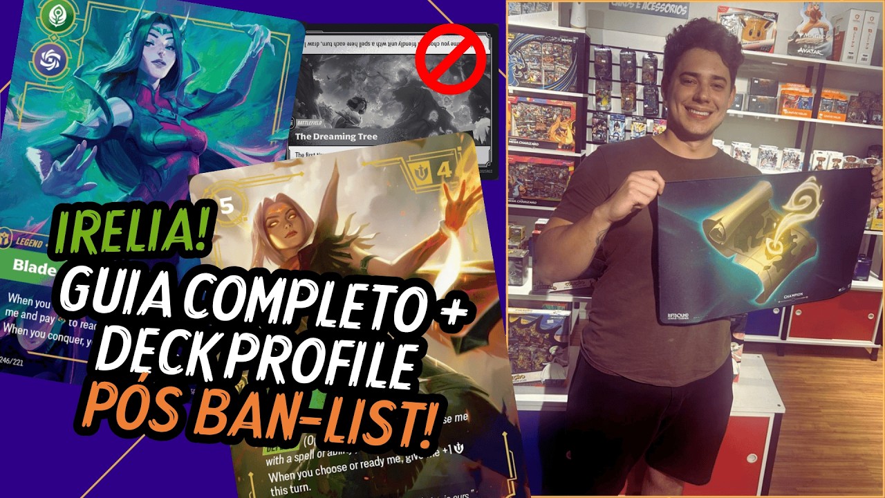 RIFTBOUND IRELIA - TOP 1 SKIRMISH - DECK PROFILE + GUIA PÓS BAN - YouTube