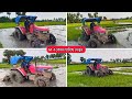 Mahindra Novo 605 tractor performance with rotavator | গাড়িটা কেমন হাটছে দেখুন 😱