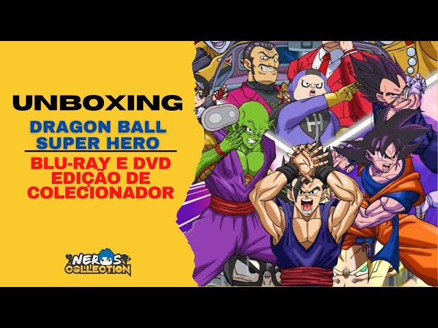 Edição de colecionador do Blu-Ray e DVD do filme Dragon Ball Super