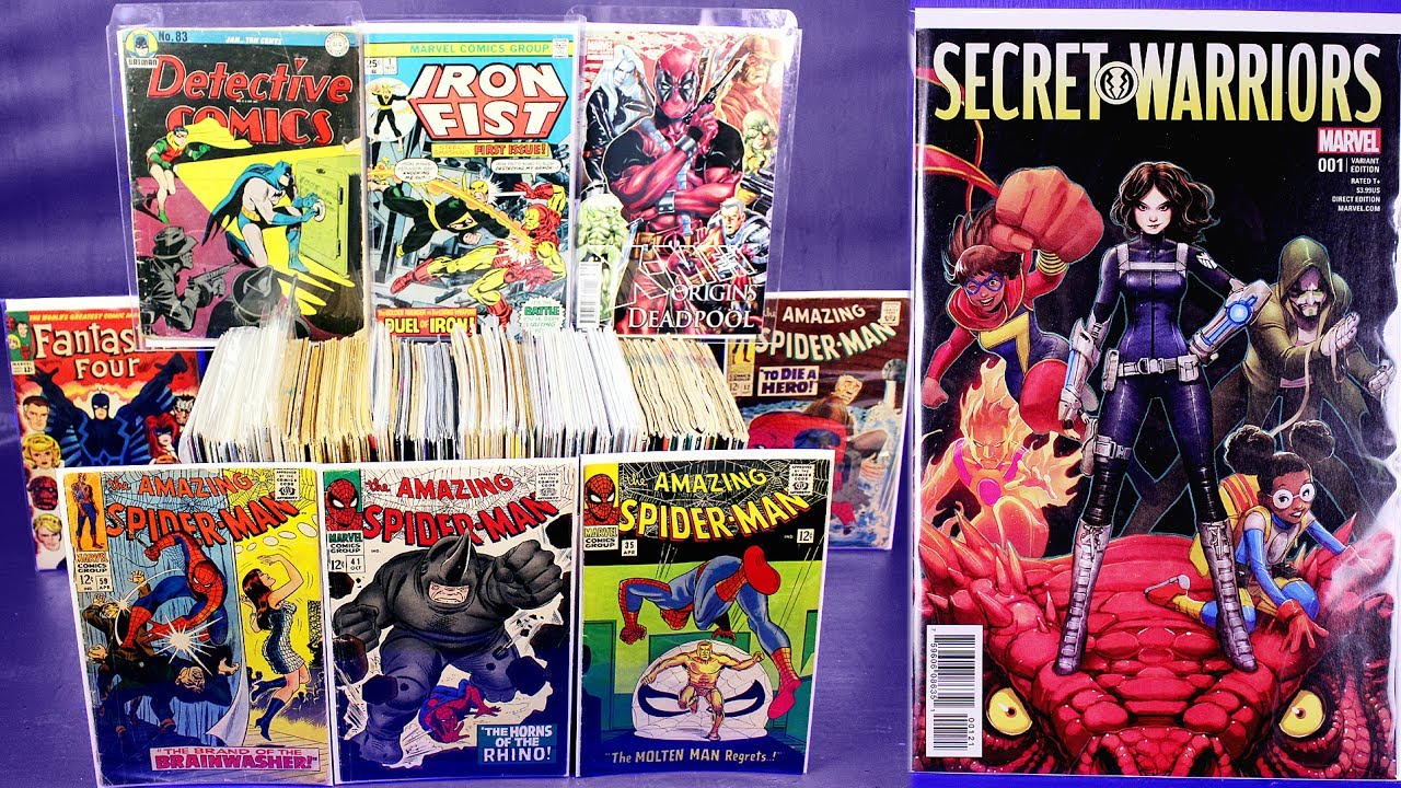 Epic Comic Book Collection Pickups Garage Sale Haul Silver Age Bronze Age Golden Age Key Issue Video
