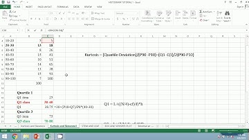 #4 Kurtosis and Skewness: Statistics Practical for BBA