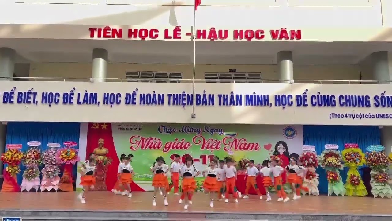 KID DANCE - KHỐI 3 | Chào mừng ngày nhà giáo VIỆT NAM - TH KIM ĐỒNG 