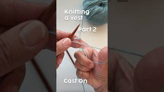 Part 2 | Knitting a vest — Cast On
