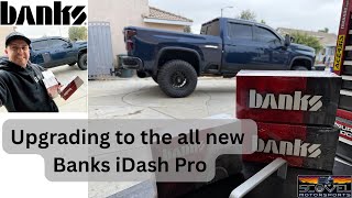We upgraded to the new Banks Power iDash Data Pro !!!!