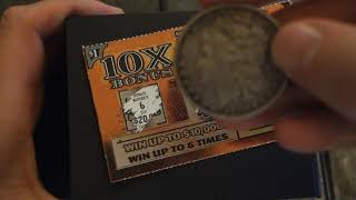 Scratching 10X Bonus - Massachusetts State Lottery $1 Scratch Ticket - Review, How To Play