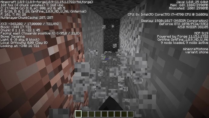 How To Know What Level You Are On In Minecraft Diamond Level Info Youtube