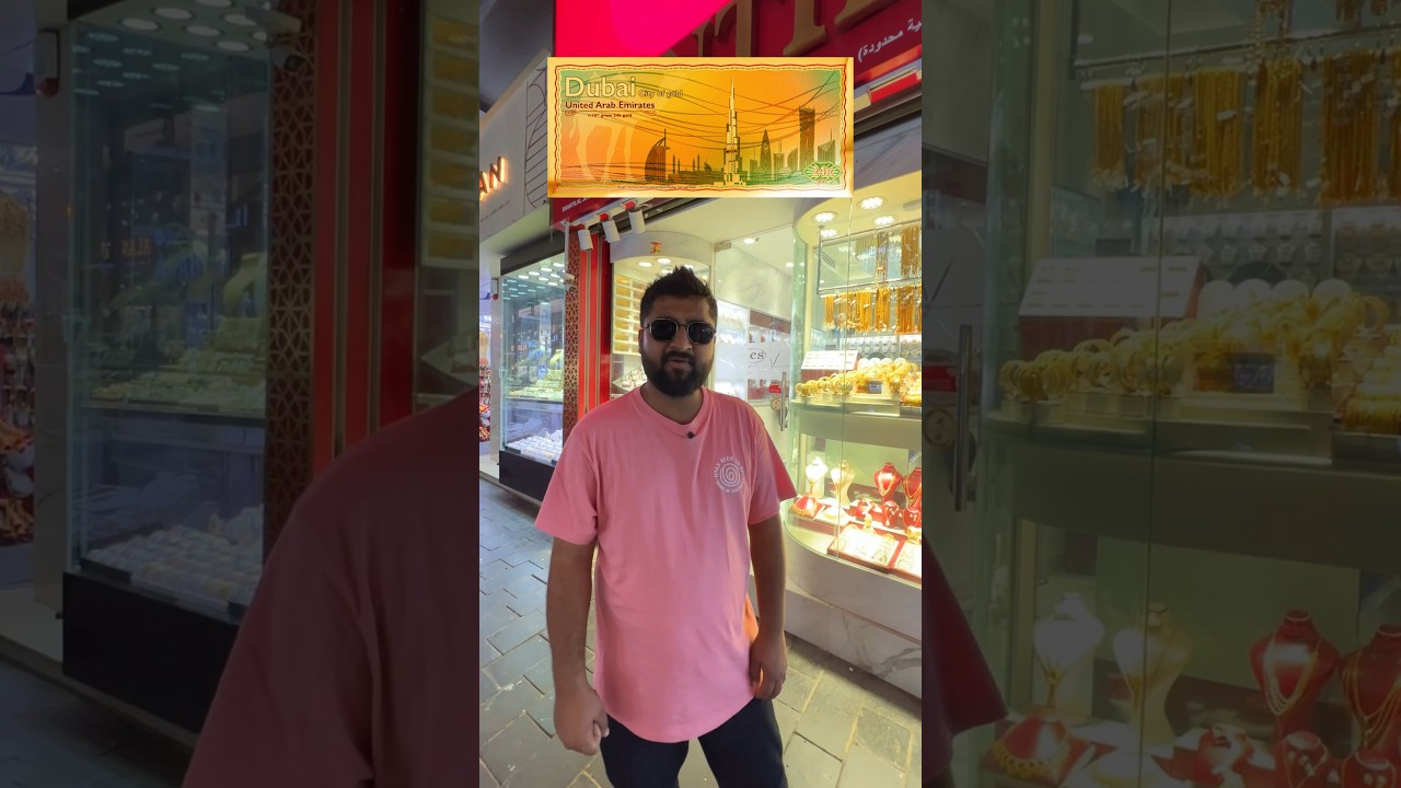 Dubai 24 karat Gold Note 