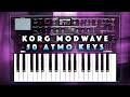 Korg Modwave: Atmospheric Keys &amp; Synths Presets/Performances