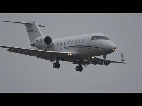 OY-CCH CALL SIGN FXT 60H FROM GANDER ARRIVING 06 FARNBOROUGH / EGLF CHALLENGER 605